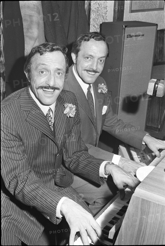 Brothers Alfredo and Donato Smaldini celebrating their 50th birthday in 1969