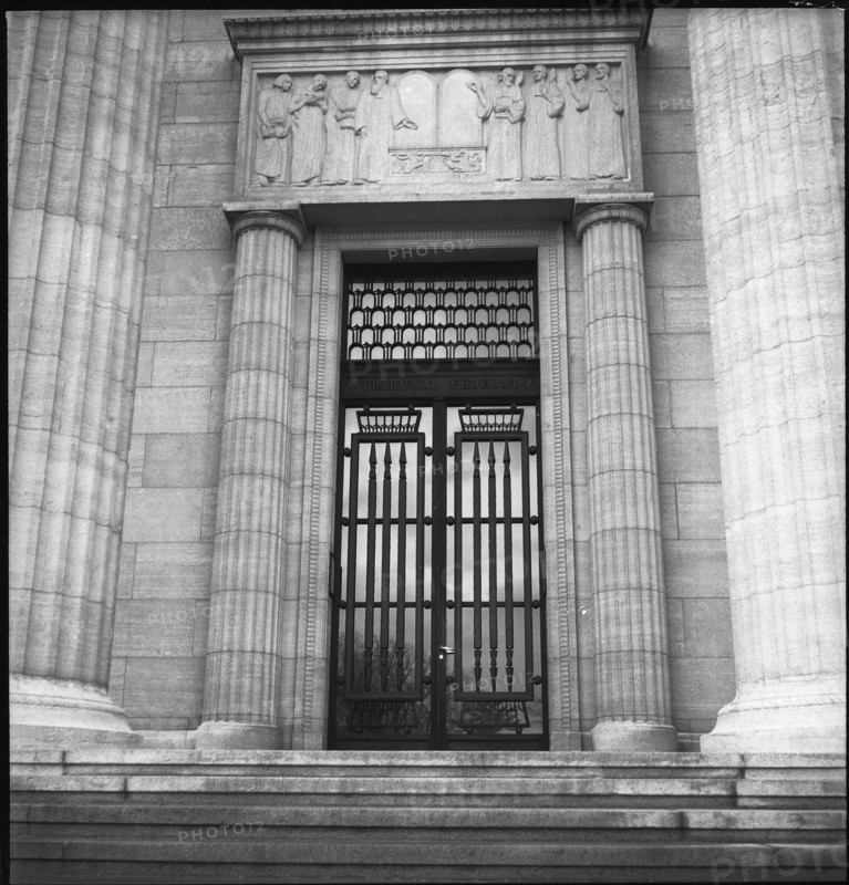 Federal Court in Lausanne, 1944
