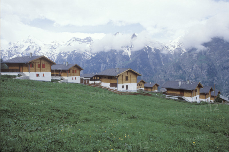 Holiday houses, Grächen 1983