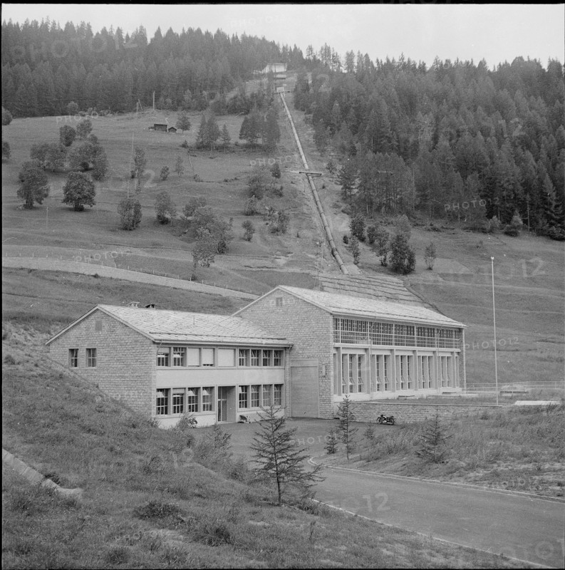 Ernen power station 1955