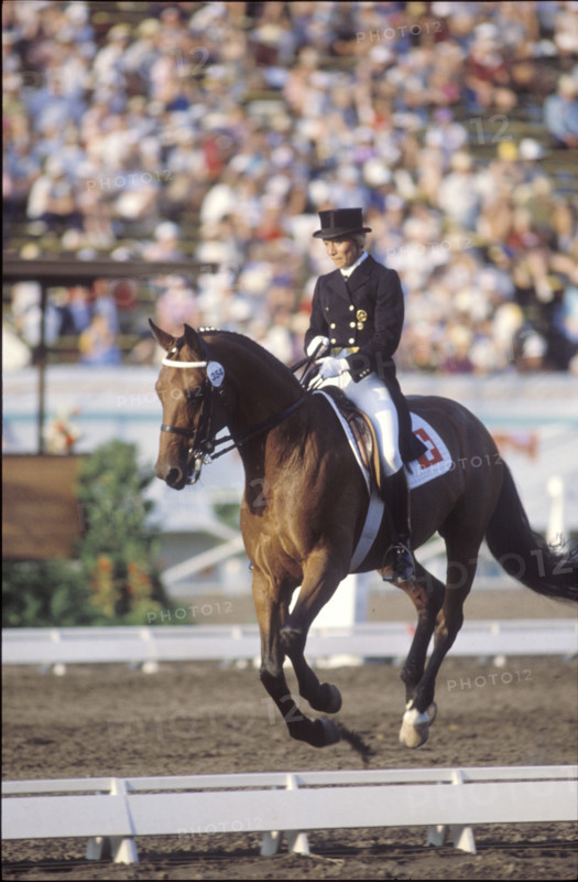 Olympic Games Los Angeles 1984: Christine Stückelberger and Tanzanite