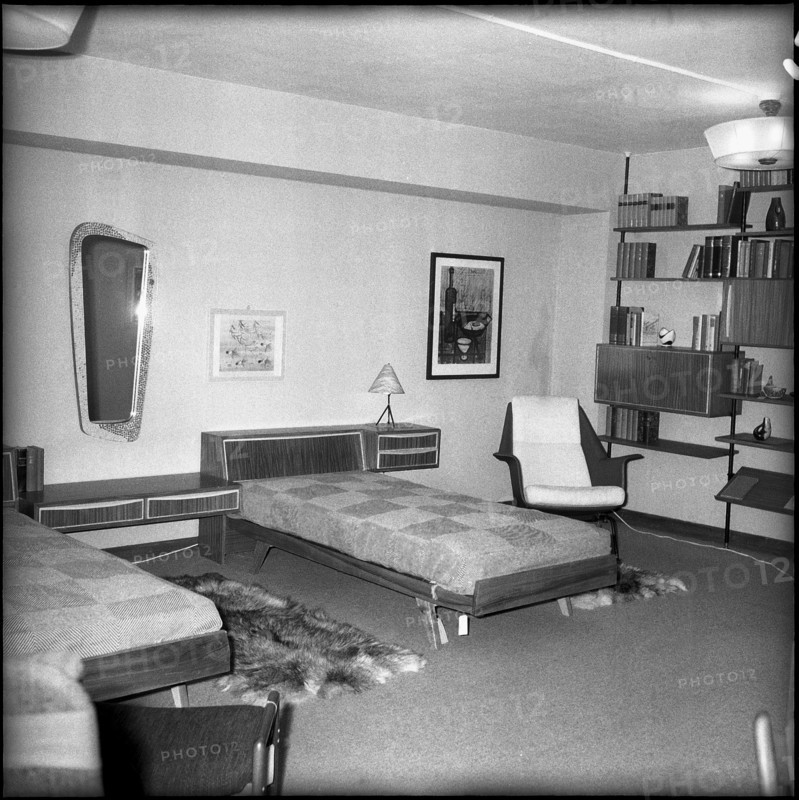 Exhibition of Teak Furniture at Möbel Pfister, 1959