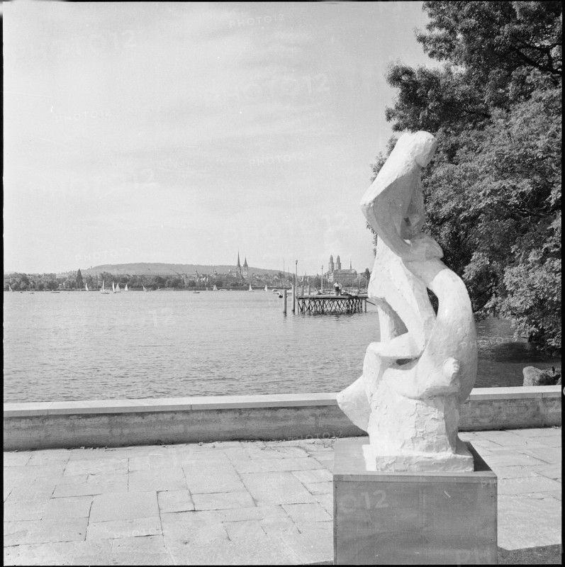 Sculpture exhibition at the Lake, Zurich 1956