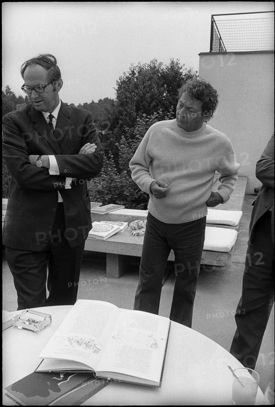 On the occasion of the presentation of the book 'Milon, Legend of an Athlete' by Sigmund Widmer, with illustrations by Hans Erni.