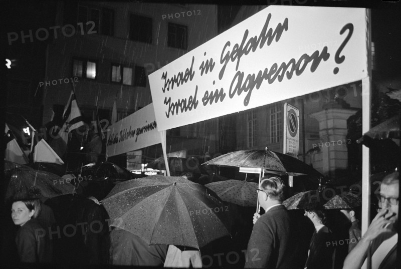 Solidarity with Israel during Six-Day War; 1967