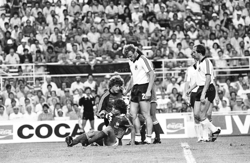 Football WC semi final 1982: France - Germany