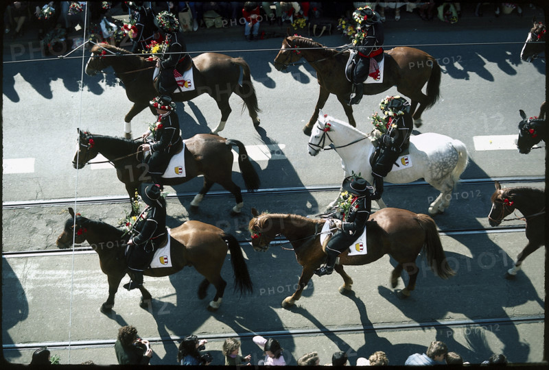 Sechseläuten Zurich; parade 1982