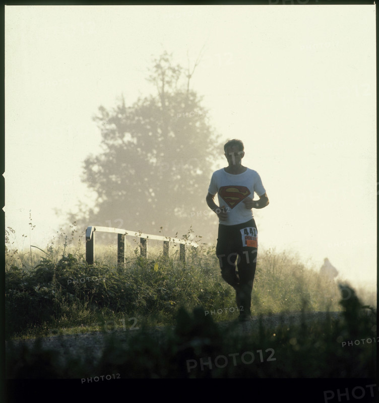 Runner, Biel 100 km run, 1979
