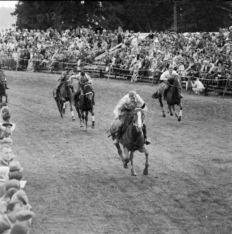 57th Marché-Concours Saignelégier, boys race, 1960