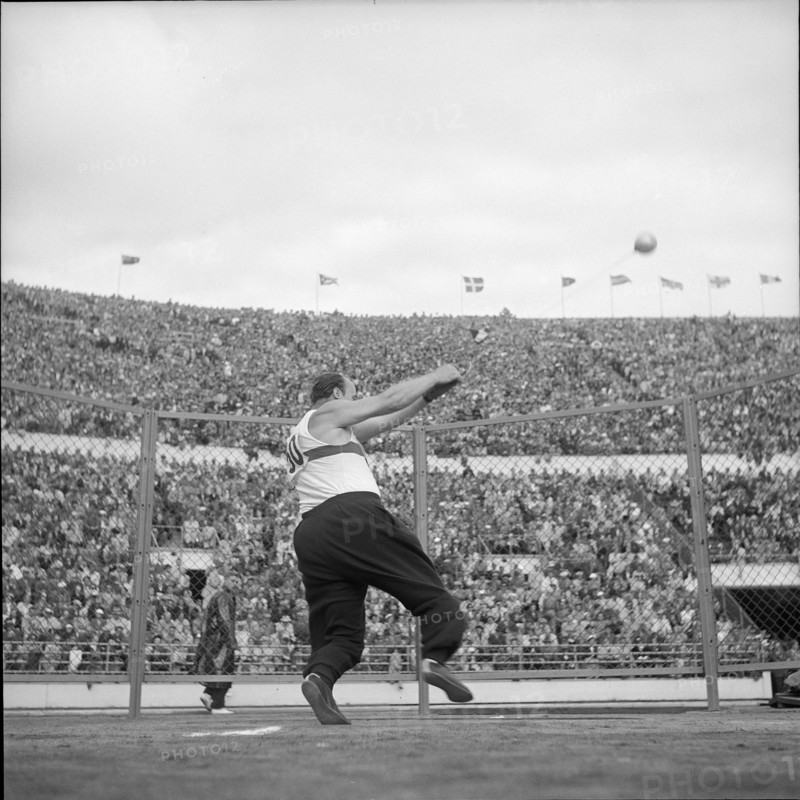 Olympic Games Helsinki 1952: Karl Storch finished second