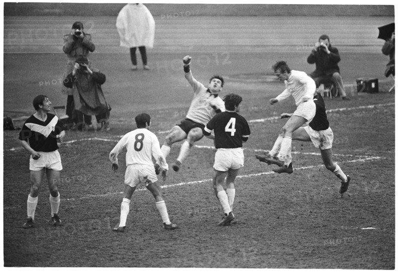 NLA 1968/69: FC Zurich - FC Lugano; Goalkeeper Mario Prosperi