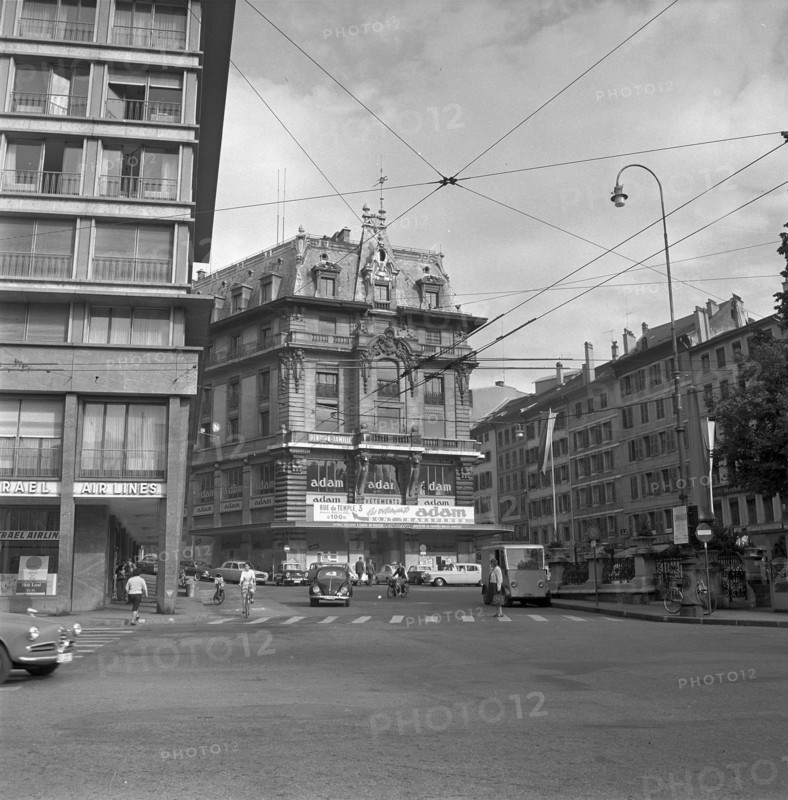 Geneva: Place St Gervais; 1961