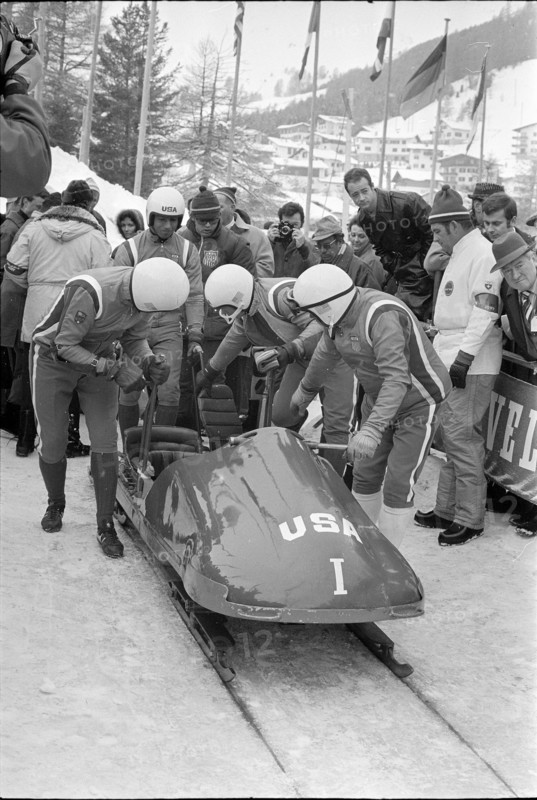 World Bob Racing championships St. Moritz, 1970: USA 1