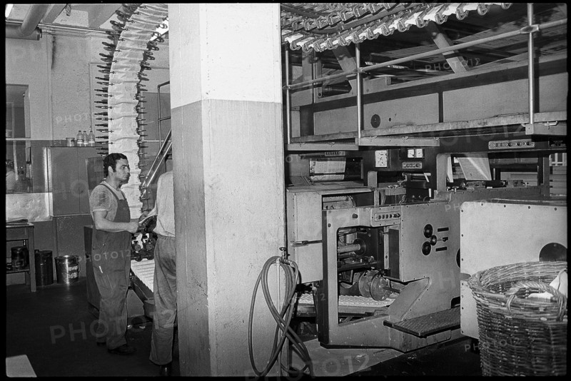 Printing and typesetting shop of Jean Frey AG, 1970