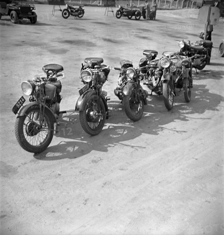 Motorcycles of Swiss army 1946
