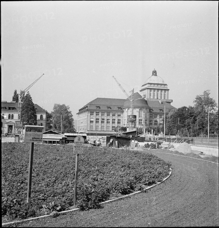 Potato field close to the University ca. 1940