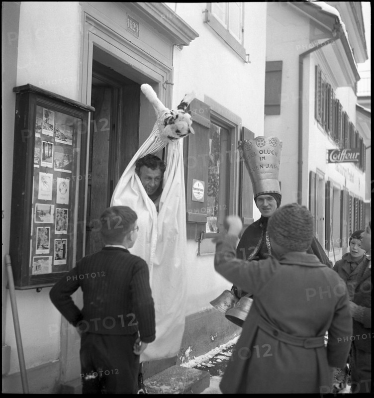 Celebrations on New Year's Eve in Wald, 1941
