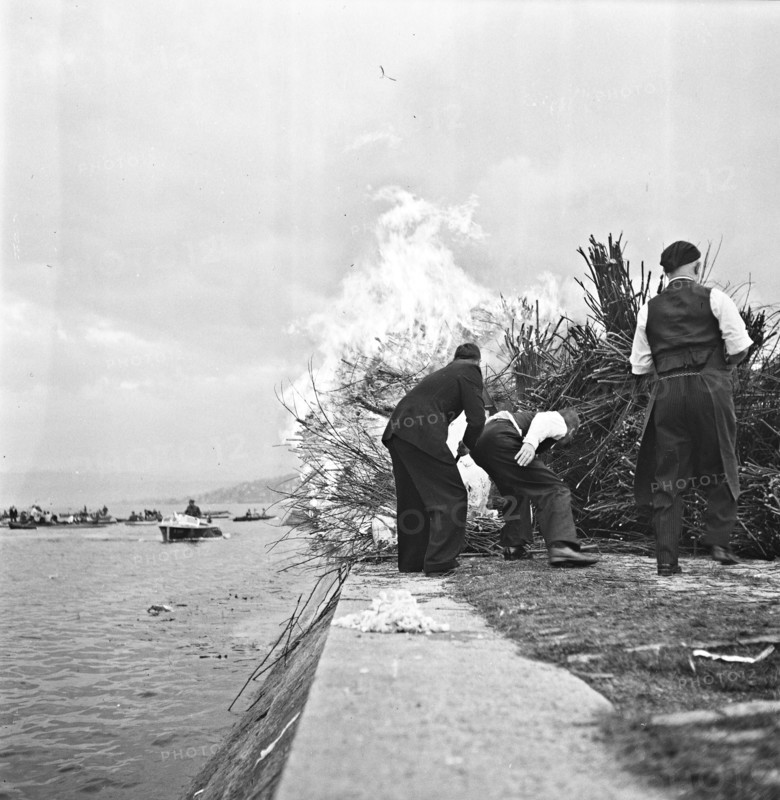 Zurich: Sechseläuten 1944 in the Enge