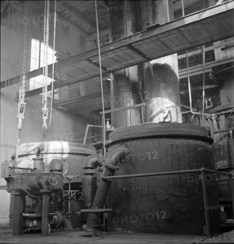 Bex, salt mine, salt works; 1940