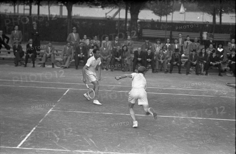Doubles: Pfaff-Spitzer (photo) vs. Reutercrona (Sweden)-Huonder