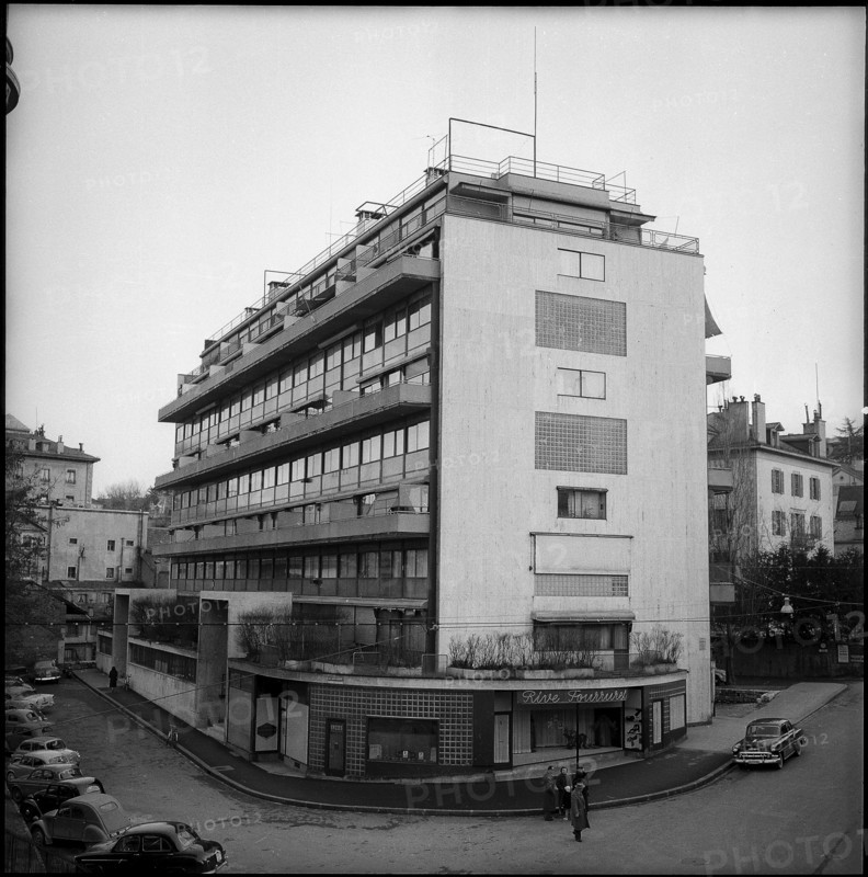 Maison Clarte by Le Corbusier, Geneva, 1957