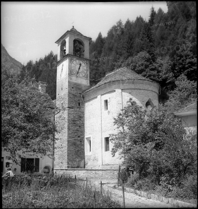 Church of Brione, Ticino, 1942