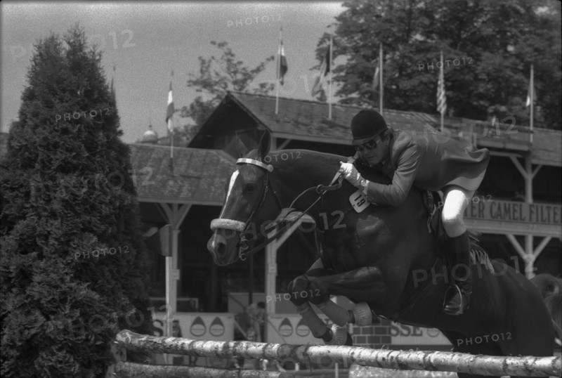 CSIO Lucerne 1974: Hugo Arrambide and Mio Mio