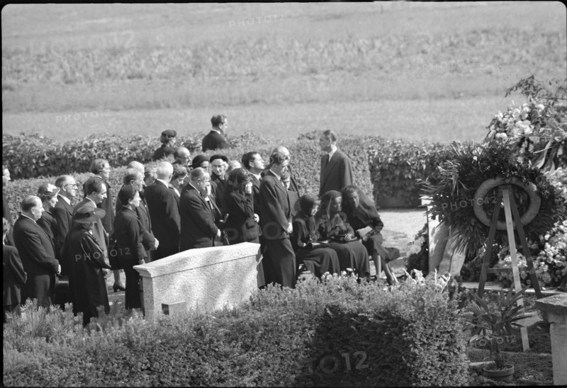 Funeral of Thomas Mann, 1955