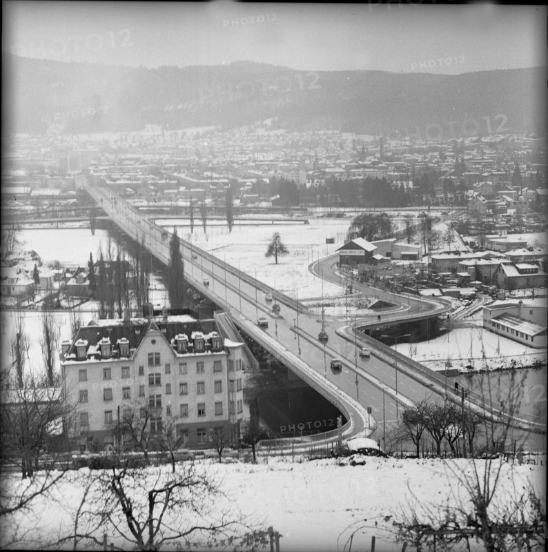 Zurich-Altstetten, Europa Bridge; 1965