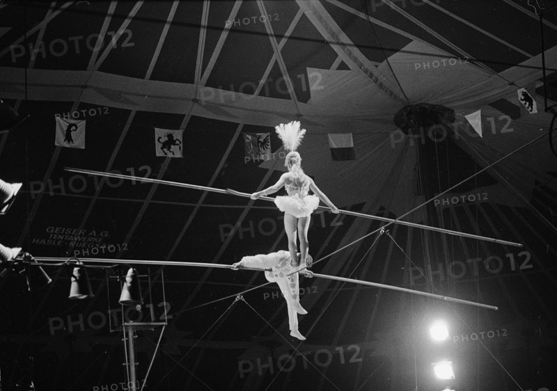 Isabella Nock, Swiss circus artiste, 1964
