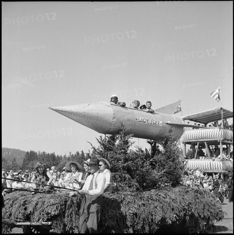 50th Marché-Concours Saignelégier, parade, 1953