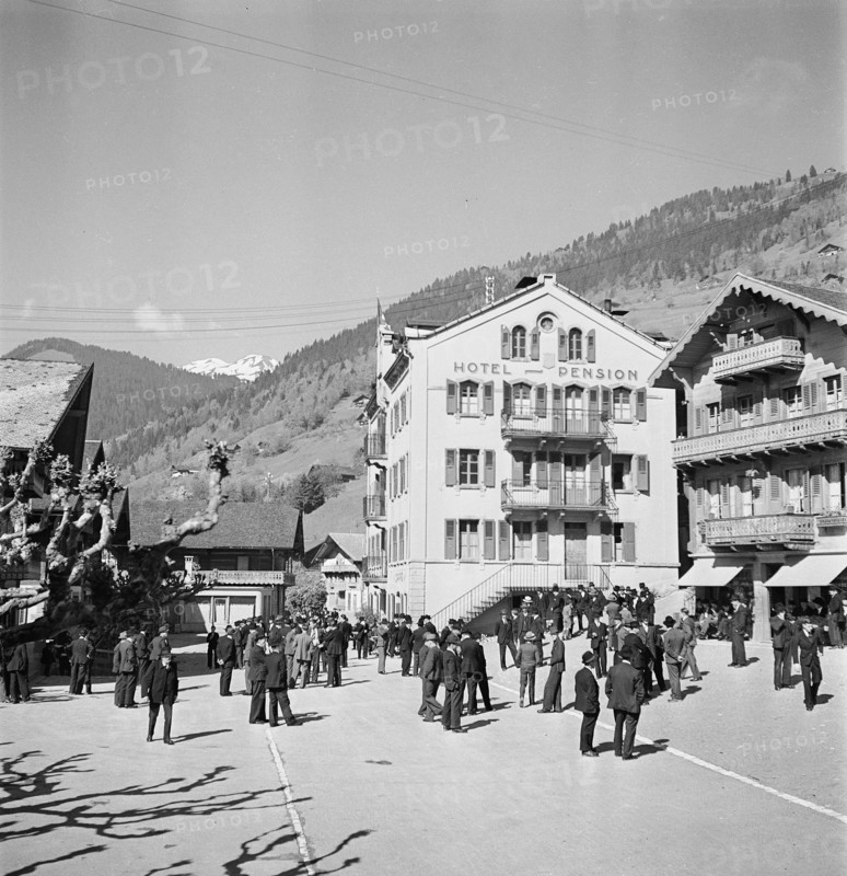 Witsun procession in the Valais, 1941