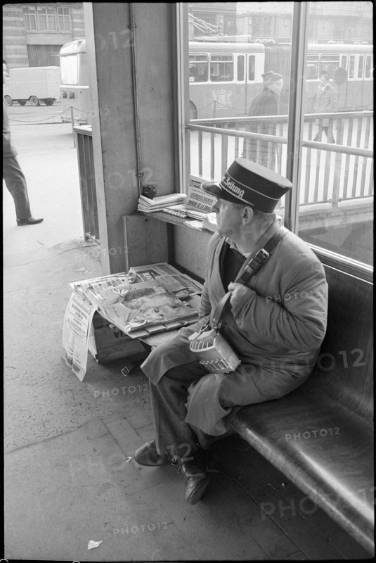 Newspaper Seller, 1966