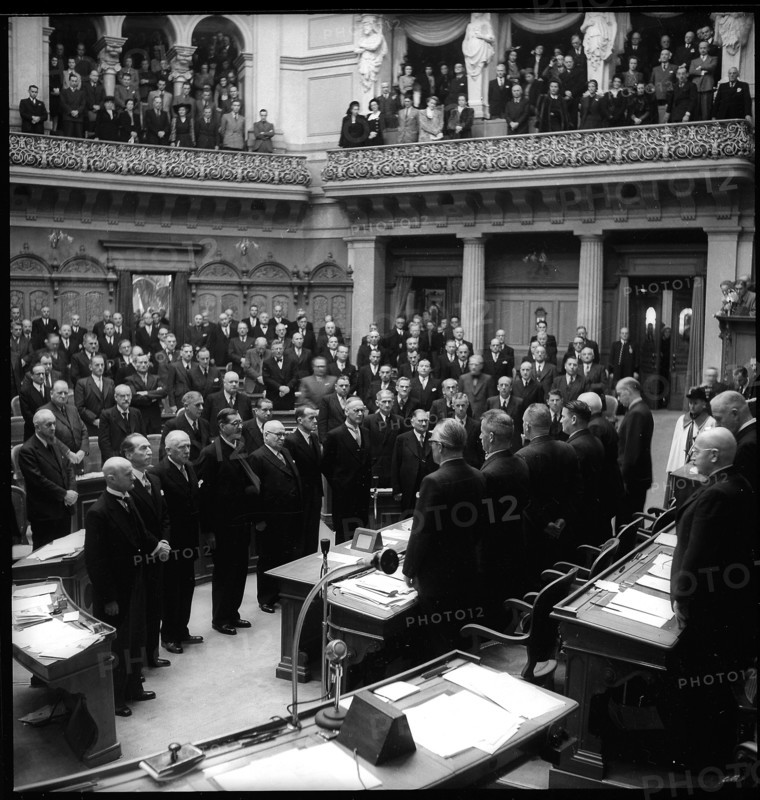 Rodolphe Rubattel, election of the Federal Council, 1947