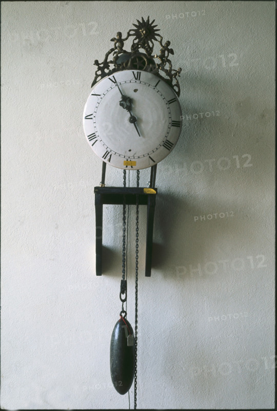 Antique wall clock, 1974