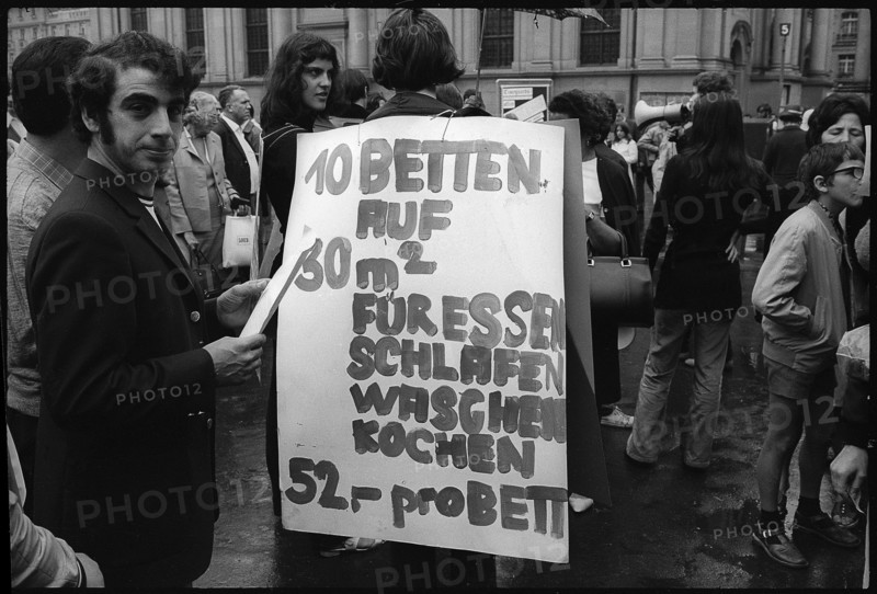 Solidarity; protest against living and working conditions