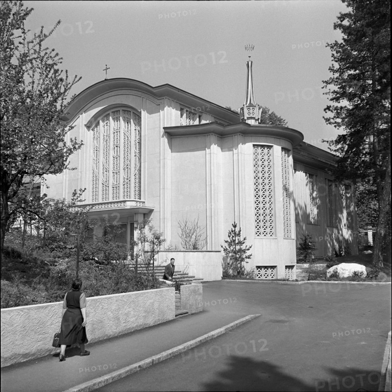 Three Kings church Zurich 1952