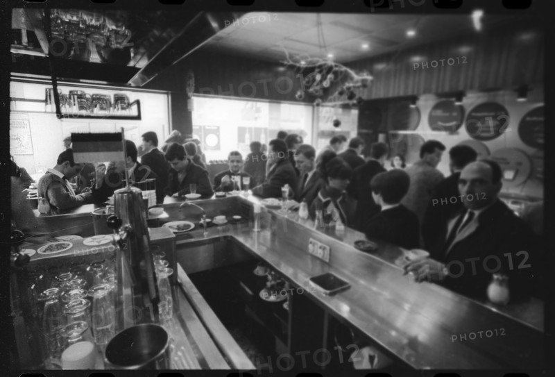 Mövenpick snack bar, Zurich 1965