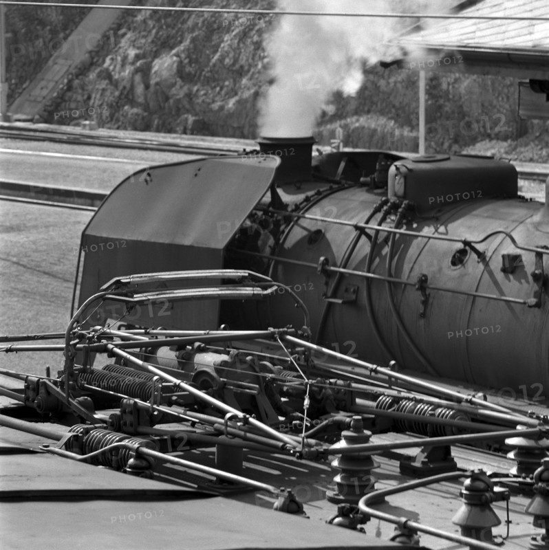 Electrification of the line Dole-Vallorbe-Pontarlier, 1958