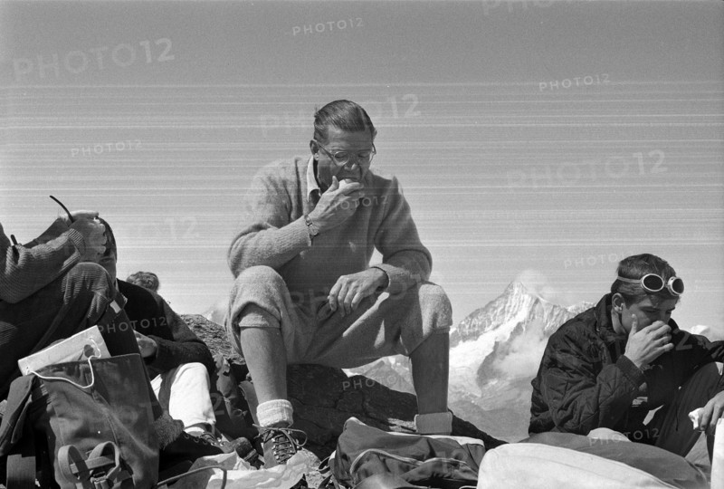 Robert McNamara's vacation in Zermatt, 1964