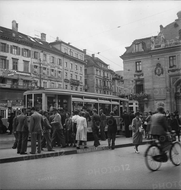 Paradeplatz in Zurich 1941