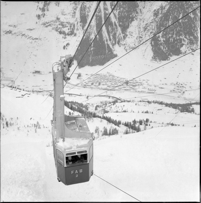 Cableway Airolo-Sasso della Boggia 1961