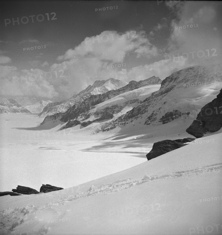 Aletsch Glacier, circa 1950
