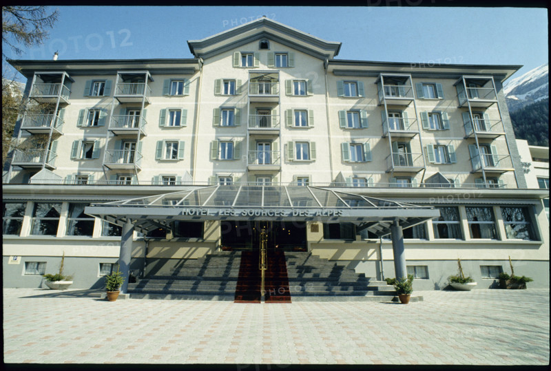 Hotel Les Sources des Alpes in Leukerbad, 1990