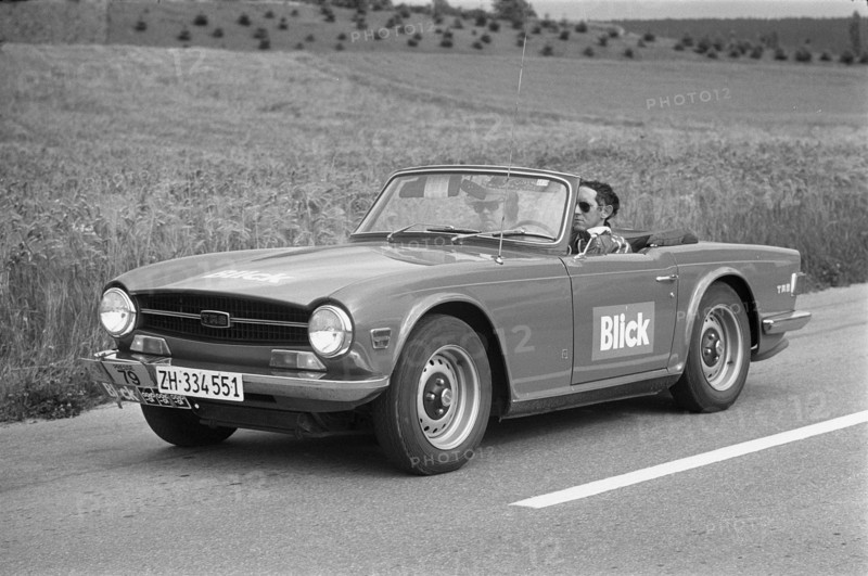 Tour de Suisse 1972: View car