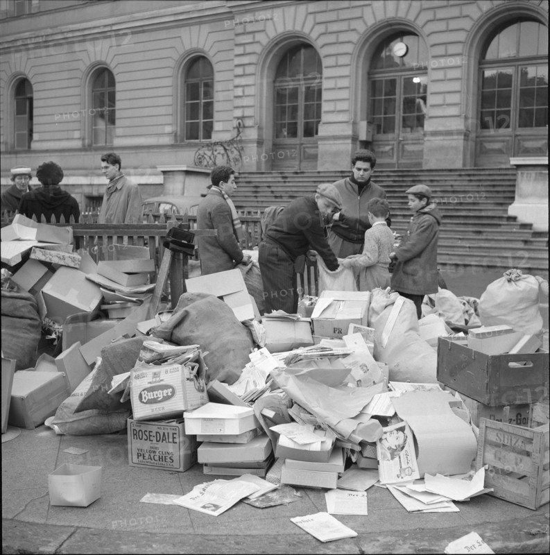 Geneva students for Hungarian refugees in Yugoslavia 1957