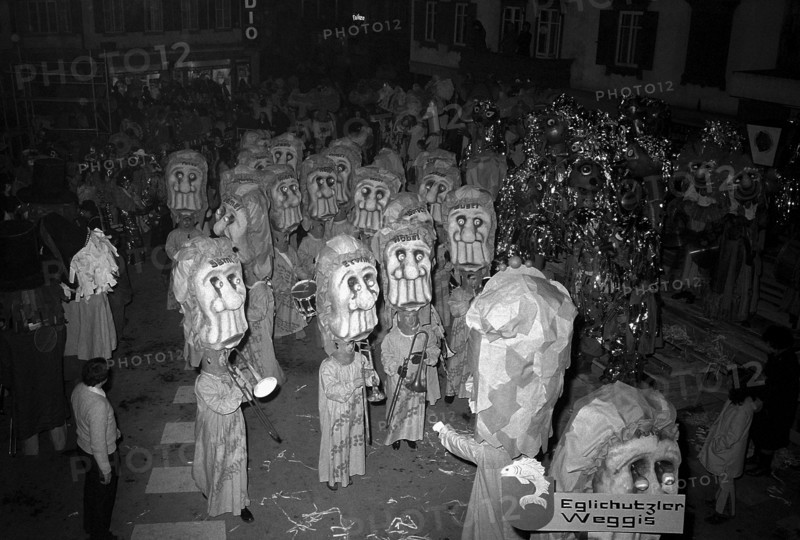 Guggenmusik meeting, Küssnacht am Rigi 1973