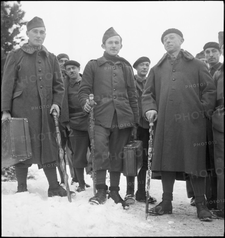 Internees; departure