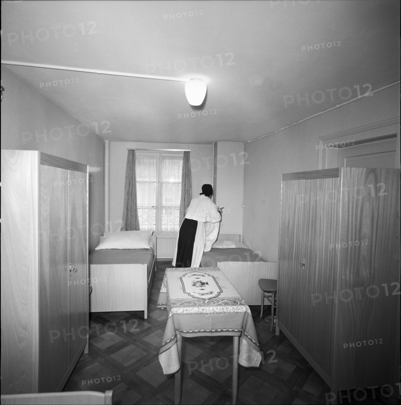 Hotel Adler, home for guest-workers in Solothurn, 1961