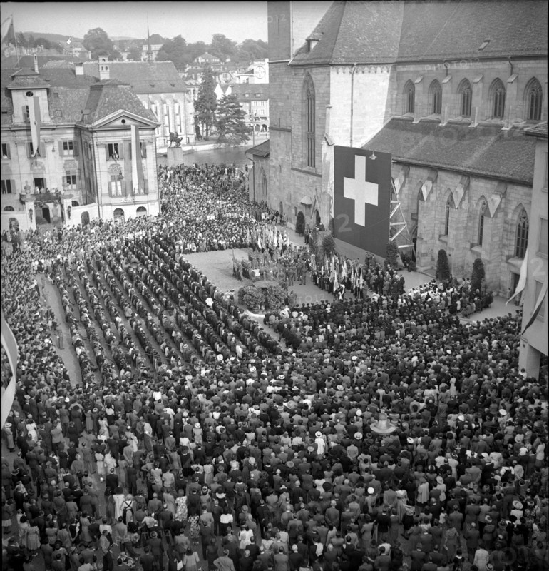 Zurich; National Holiday celebration 1944